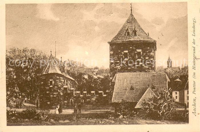 Aachen Ponttor Lousberg