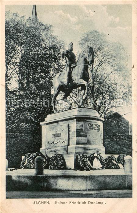 Aachen Kaiser Friedrich-Denkmal