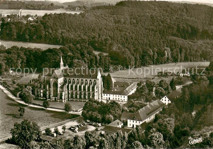 Altenberg Rheinland Fliegeraufnahme Dom