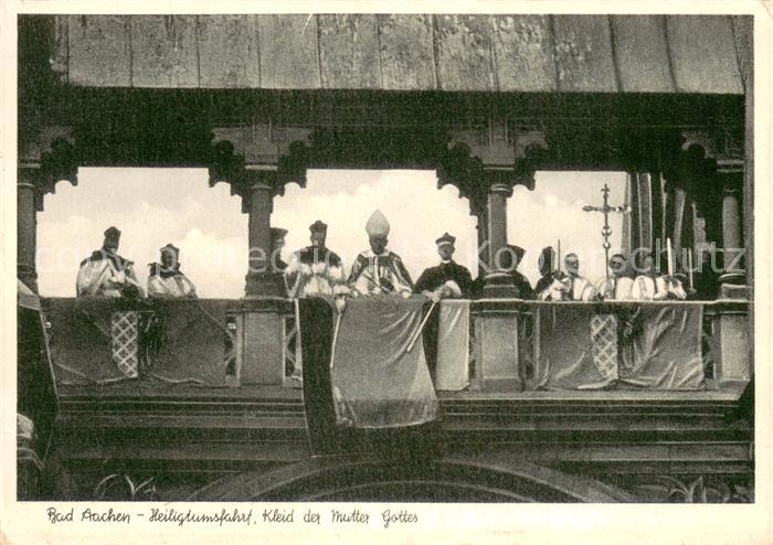 Bad Aachen Heiligtumsfahrt Kleid der Mutter Gottes