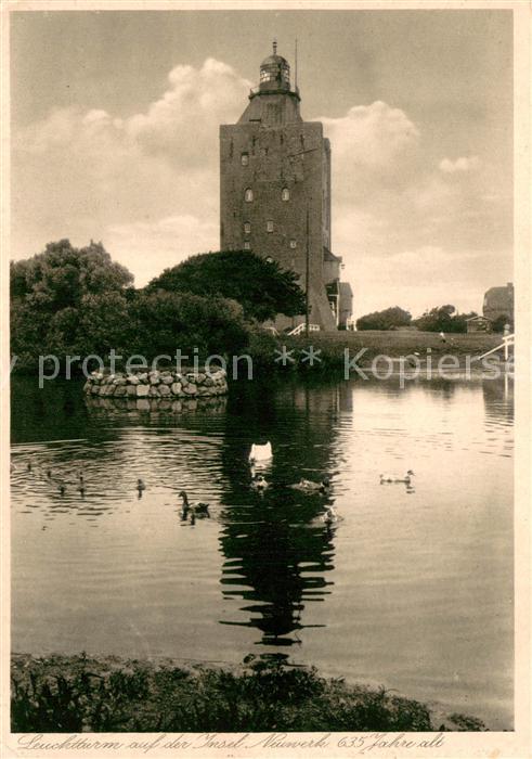 Neuwerk Cuxhaven Nordseebad Leuchtturm