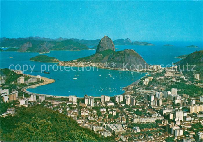 Rio de Janeiro Panorama Botafogo mit Zuckerhut