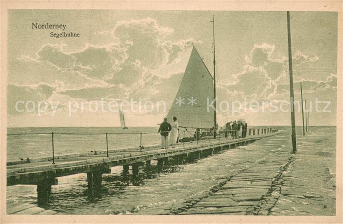 Norderney Nordseebad Segelbuehne