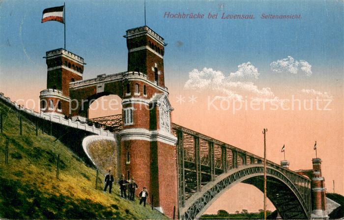 Levensau Hochbruecke Seitenansicht