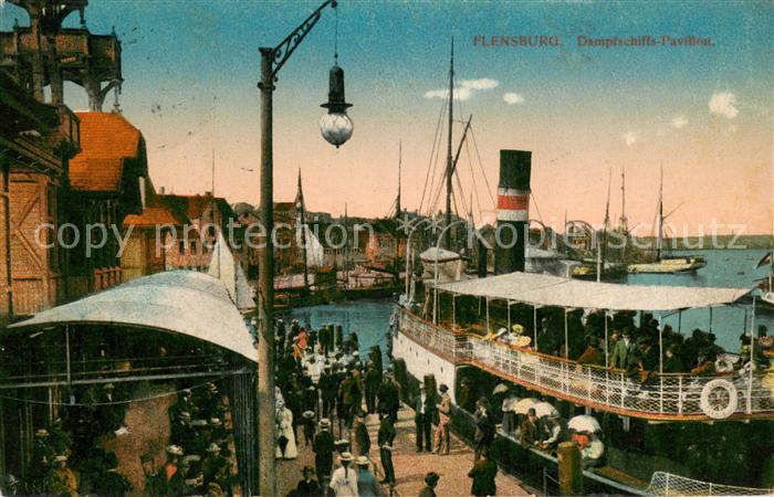 Flensburg Dampfschiff Pavillon