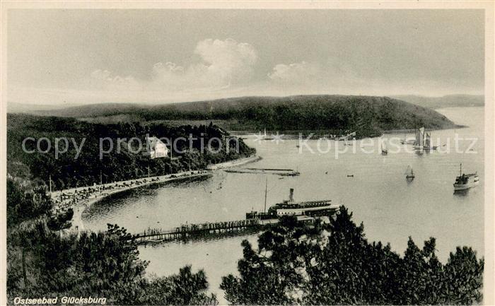 Gluecksburg Ostseebad Panorama