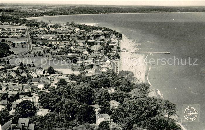 Niendorf Ostseebad Timmendorferstrand Fliegeraufnahme