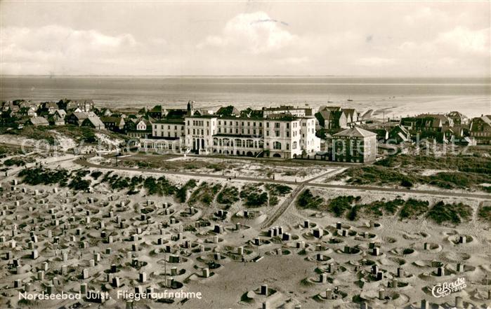Juist Nordseebad Fliegeraufnahme