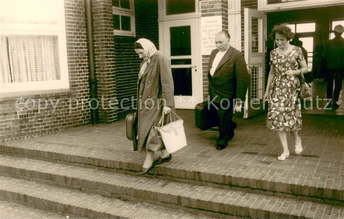 Juist Nordseebad Eingang zum Bahnhof