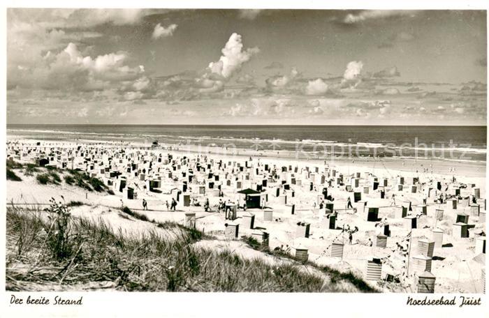 Juist Nordseebad Strandpartie