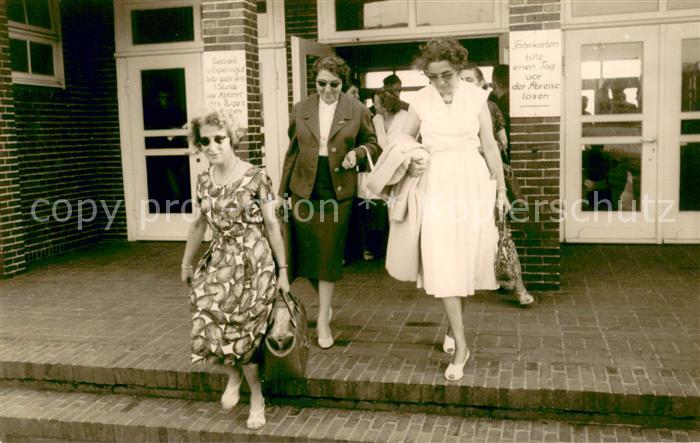 Juist Nordseebad Bahnhof Eingang