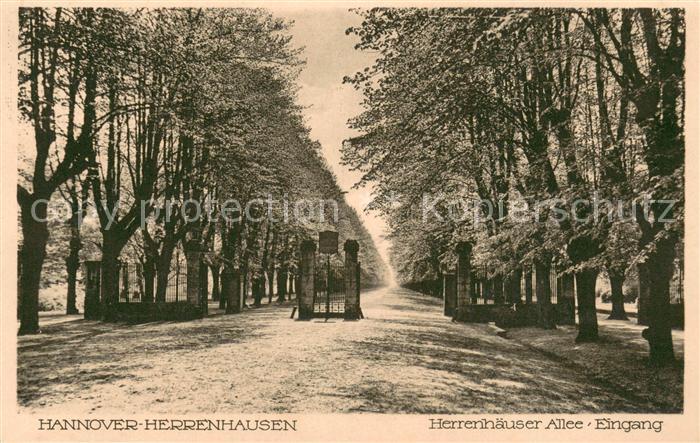 Herrenhausen Hannover Herrenhaeuser Allee Eingang