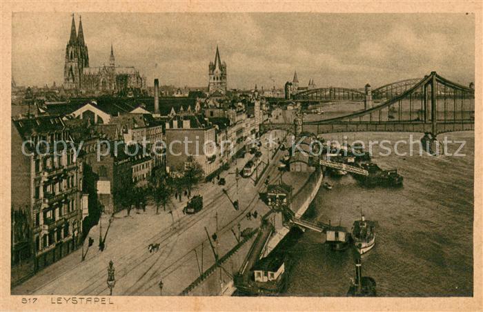 Koeln Rhein Leystapel