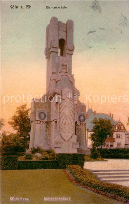 Koeln Rhein Bismarcksaeule