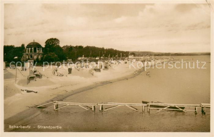 Scharbeutz Ostseebad Strandpartie