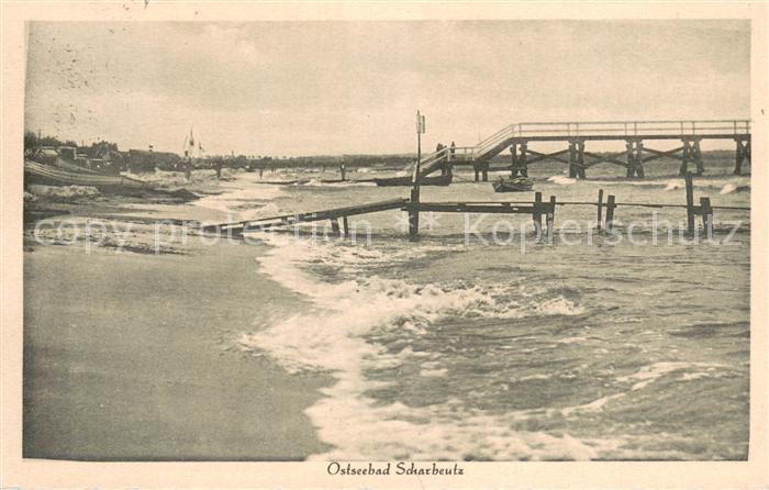Scharbeutz Ostseebad Strandpartie