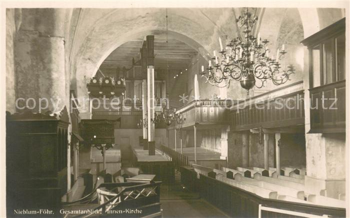 Nieblum Kirche Inneres