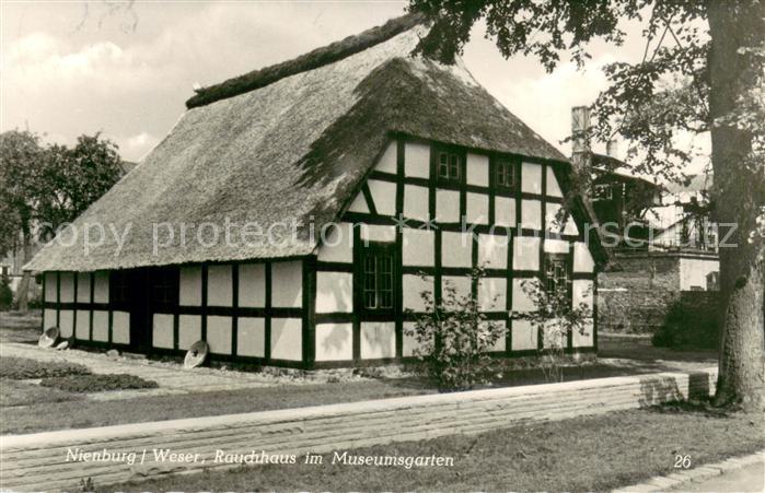 Nienburg Weser Rauchhaus im Museumsgarten