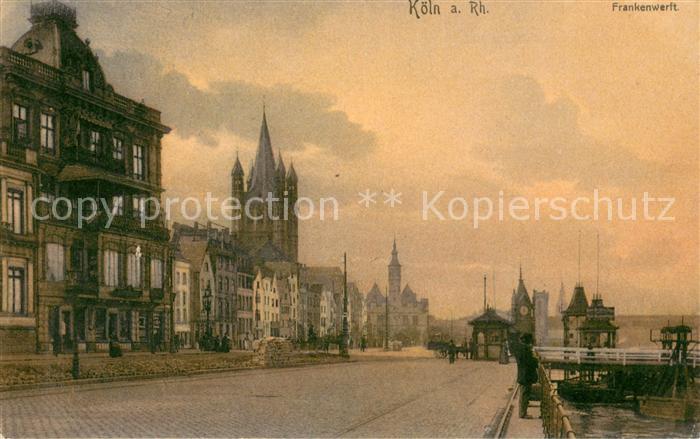 Koeln Rhein Frankenwerft