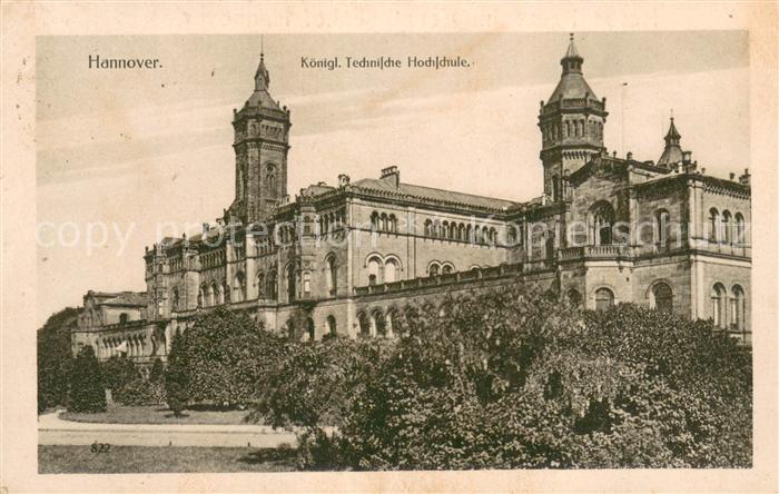 HANNOVER  CITY Koeniglich Technische Hochschule