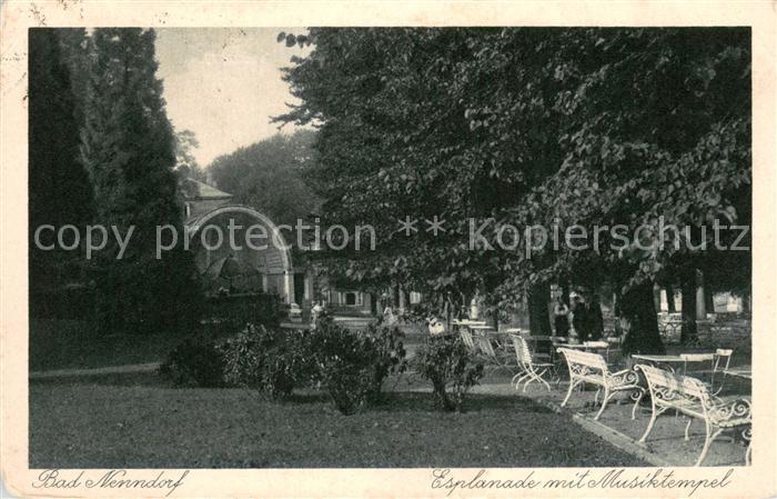Bad Nenndorf Esplanade mit Musiktempel