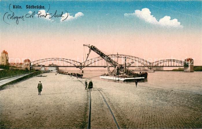 Koeln Rhein Suedbruecke