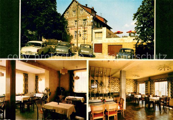 Osterwald Elze Gasthof Pension Deutsches Haus Gastraeume
