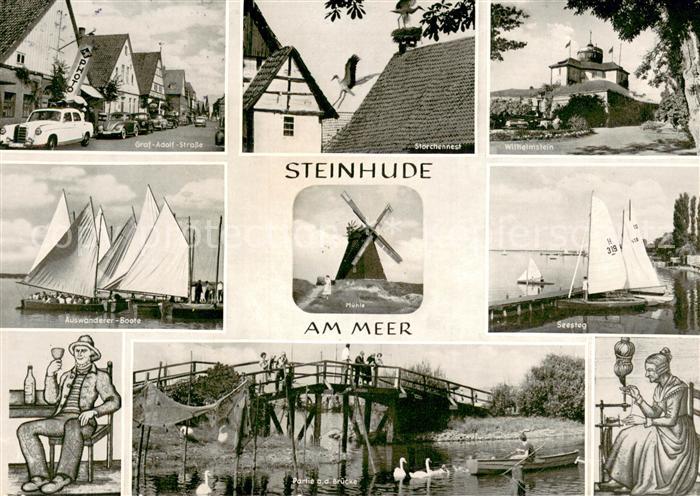 Steinhude Wunstorf Graf Adolf Strasse Storchennest Wilhelmstein Auswanderer Boot
