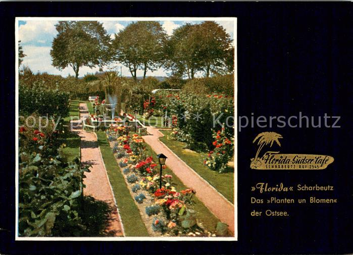 Scharbeutz Ostseebad Florida Ferienparadies mit Palmen Cafe Suedsee