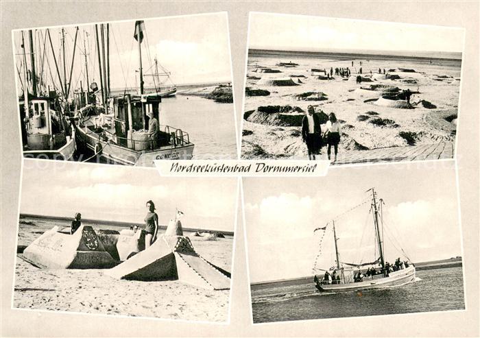 Dornumer Accumersiel Fischkutter Strandpartien