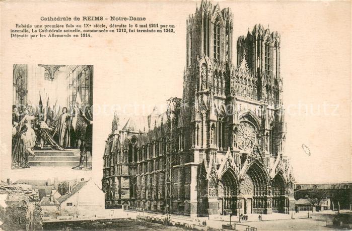 Reims 51 Cathedrale Notre Dame