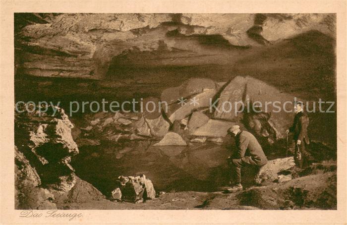 Uftrungen Heimkehle Groesste Hoehle Deutschlands das Seeauge