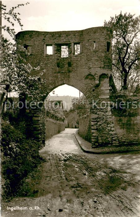 Ingelheim Rhein Uffhub Tor