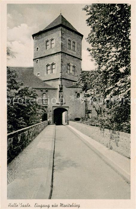 Halle Saale Eingang zur Moritzburg