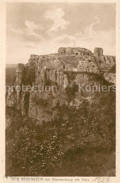Blankenburg Harz Burg- und Festungsruine Regenstein