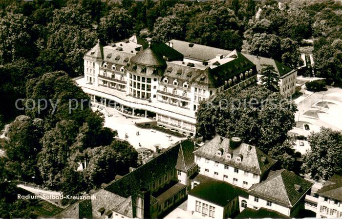 Bad Kreuznach Radium Solbad Kurhaus Palasthotel Fliegeraufnahme
