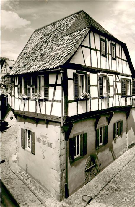 Bad Kreuznach Historisches Dr. Faust Haus Gaststaette Restaurant