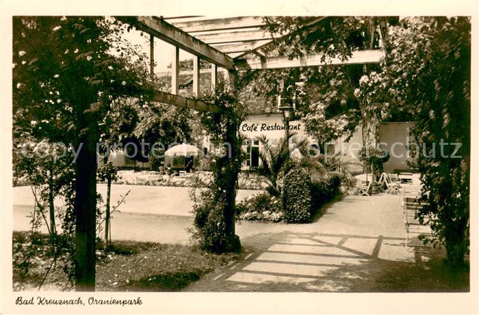 Bad Kreuznach Oranienpark Cafe Restaurant