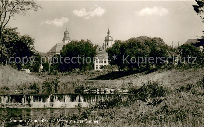 Simmern Hunsrueck Motiv an der Simmer