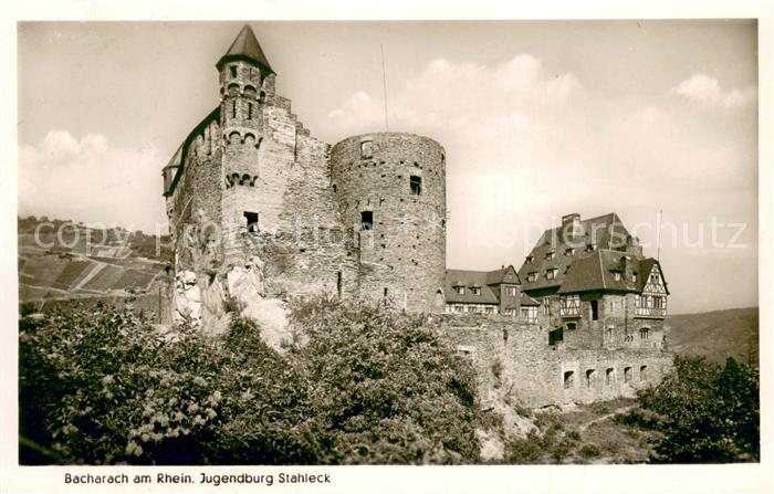Bacharach Rhein Jugendburg Stahleck