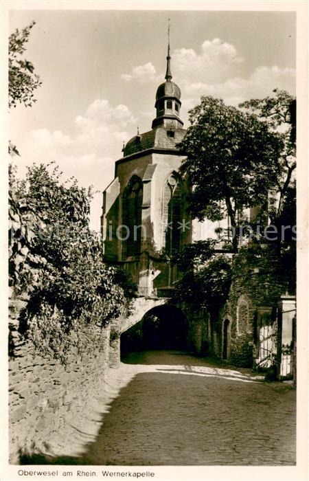 Oberwesel Rhein Wernerkapelle