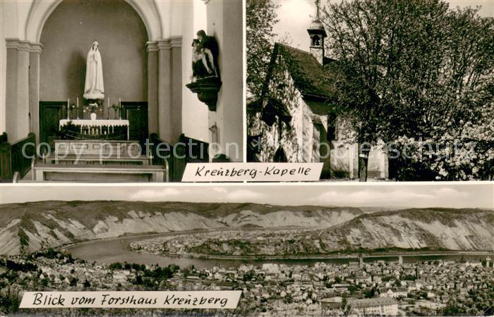 Boppard Rhein Kreuzberg Kapelle Panorama Blick vom Forsthaus Kreuzberg