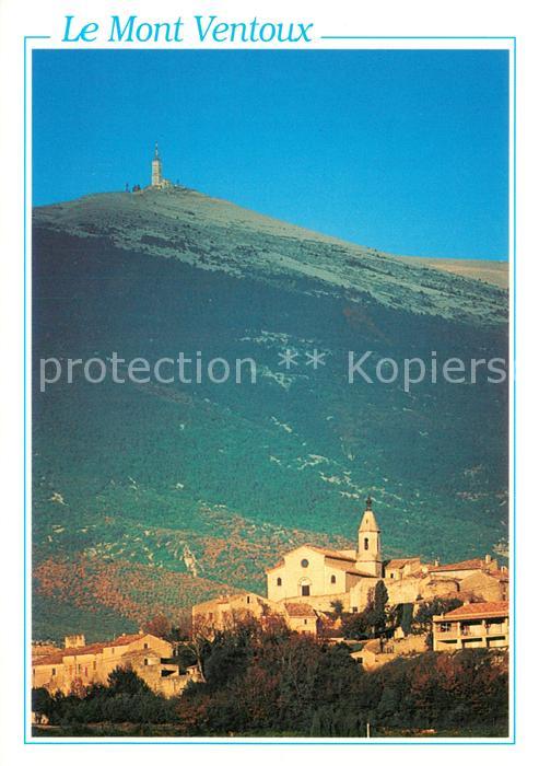 Crillon-le-Brave Mont Ventoux dominant les montagnes de la Provence