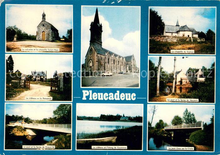 Pleucadeuc Calvaire Chapelle Chateau Eglise Pont Ferme