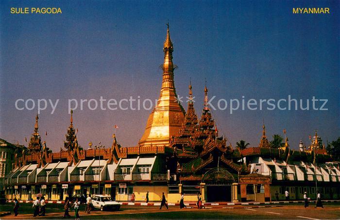 Yangon Sule Pagoda Tempelanlage