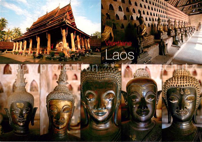 Vientiane Tempel Reliquien