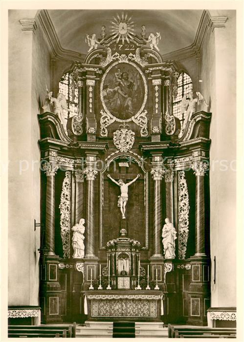 Ravengiersburg Missionsseminar Hochaltar im Hunsrueckdom