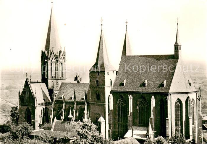 Oppenheim Katharinenkirche Blick von der Ruine Landskron