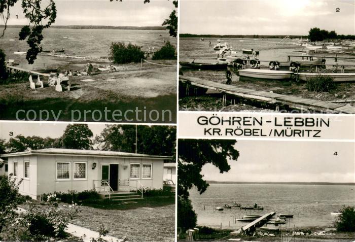 Untergoehren Betriebsferienheim des VEB Waggonbau Niesky Strand Bootshafen Flees