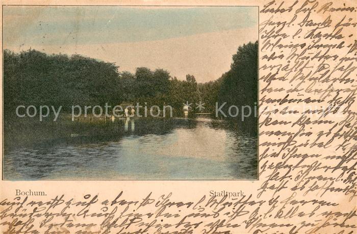 BOCHUM  CITY Stadtpark